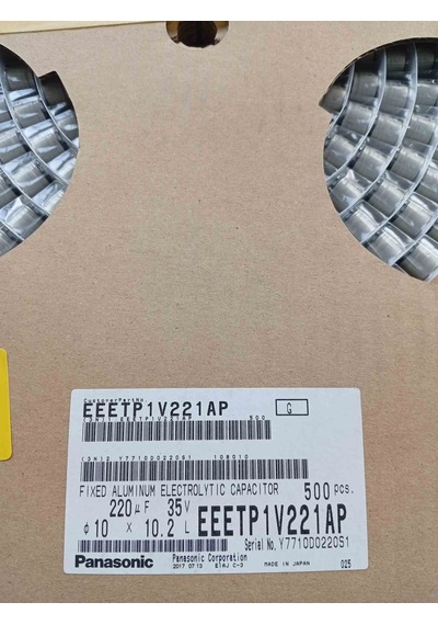 Eeetp1v220ap 220mf 35v 10x10.2 Smd Kondansatör 40 Adet