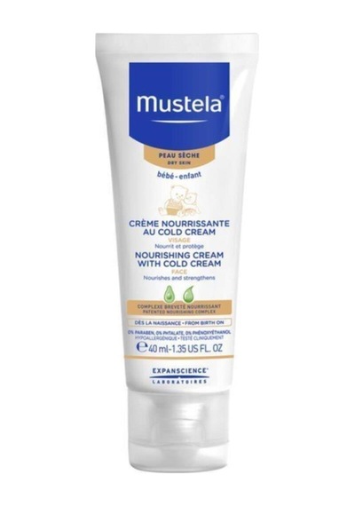 Mustela Cold Cream İçeren Besleyici Yüz Kremi 40 ML