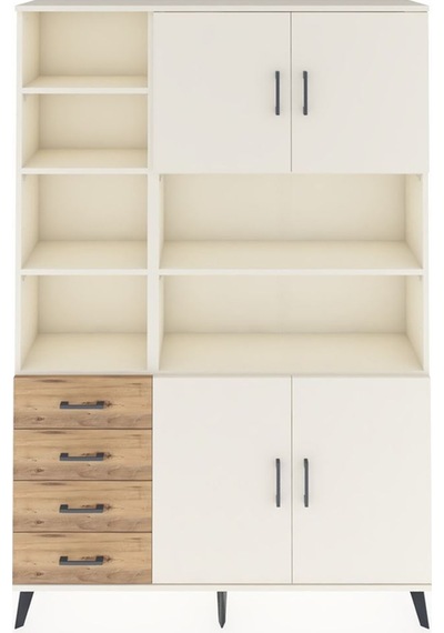Arges Dolap 9 Raflı 4 Çekmeceli 4 Kapaklı 132x30x195 Aytaşı-aytaşı/çam Aytası/atlas Çam Arges Dolap 9 Raflı 4 Çekmeceli 4 Kapaklı 132x30x195 Aytaşı-aytaşı/çam Aytası/atlas Çam