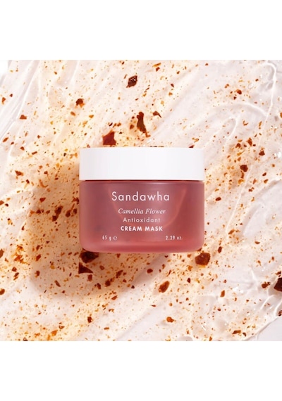 Sandawha Camellia Flower Antioxidant Cream Mask 65 Ml Antioksidan Yüz Kremi Maskesi