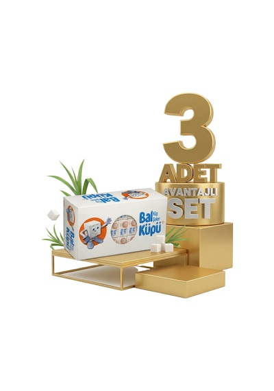 Balküpü Elite Küp Şeker 3x750 Gr