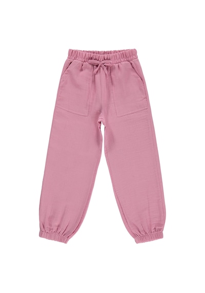 Civil Girls Jogger 6-9 Yaş Pantolon - Pembe Gülkurusu