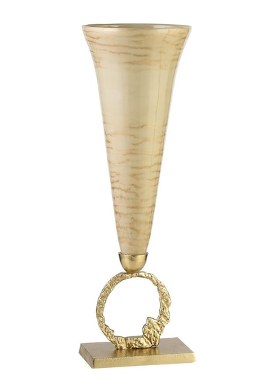 Vitale Taupe Çiçeklik Vazo Gold 18 18 55 Cm Ak.ıx0170 Diğer
