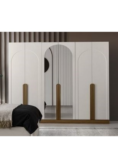 Olimpos Mdf 6 Kapılı Dolap
