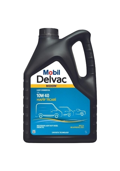 Mobil Delvac Modern Light Commercial 10w-40 Motor Yağı 5  L