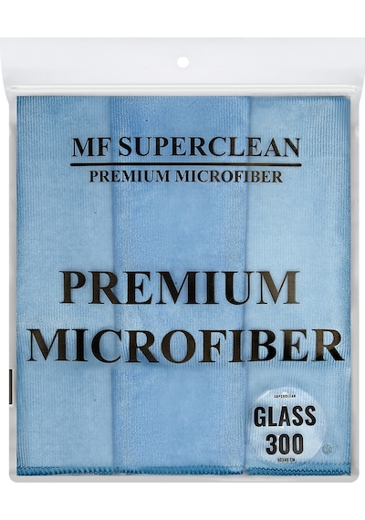 Mikrofiber Lüks Ev Ve Oto Cam Bezi 40X40 Cm 320 Gsm 3'Lü Paket