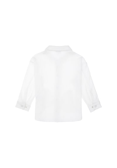 U.S. Polo Assn. Kız Çocuk Krem Örme Gömlek 50298186-VR071