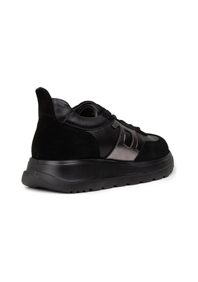 Deery Kadın Siyah Hakiki Deri Sneaker Ayakkabı - M0510zsyhe01 Siyah