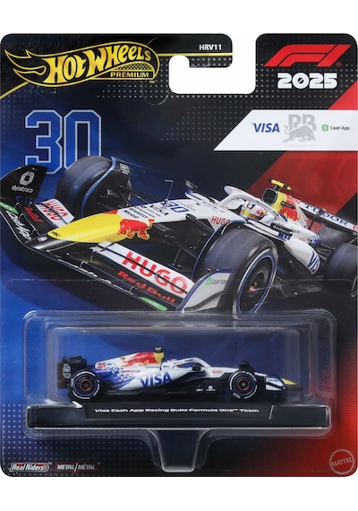 Hot Wheels Premıum Formula 1 Yarış Arabası Vısa Cash App Racıng B Çok Renkli