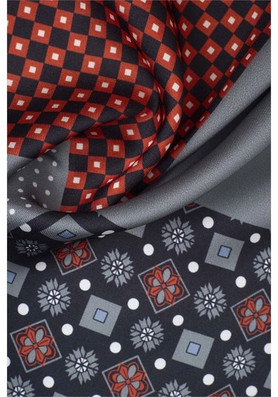 Süvari Açık Bordo Mendil S03150003-k07