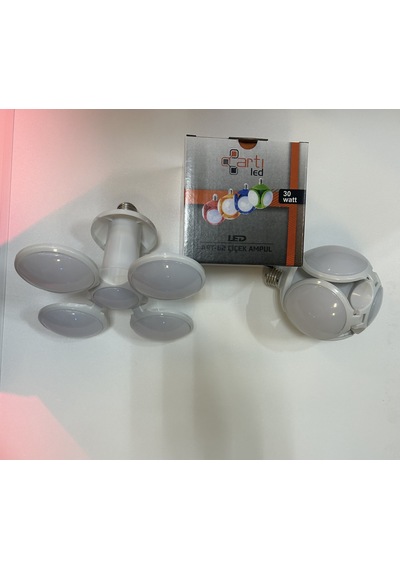 30w Açılabilir 5 Gövdeli Dekoratif Led Ampul Beyaz