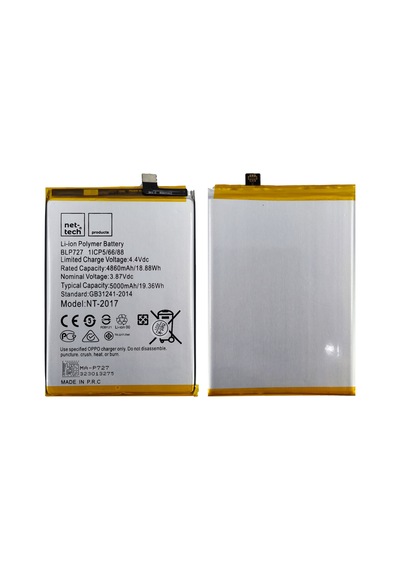 Teknonet Oppo A5 2020 Uyumlu 5000 Mah Batarya