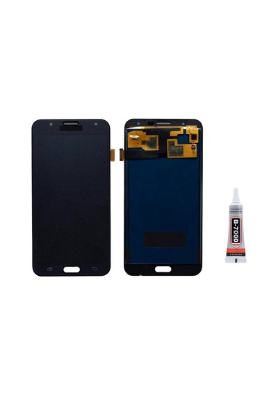 Samsung J7 J700f Siyah Uyumlu Ekran Lcd Dokunmatik B7000 15ml Yapıştırıcı İle Beraber Yc