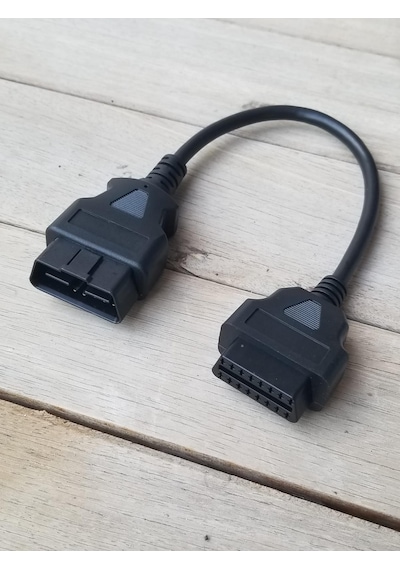 Obd Uzatma Kablosu 16 Pin Erkek Dişi 30 Cm Launch