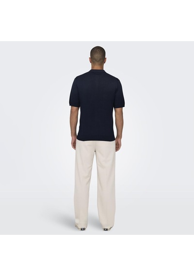 Only & Sons Wyler Life Erkek Lacivert Polo Tişört 22028606-dr Lacivert