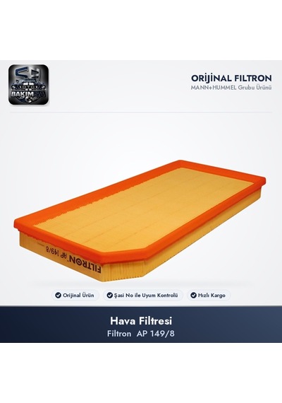 Filtron Ap149/8 Hava Filtresi - Golf V-jetta-passat 2.0 Fsı 04-10 Bpy-bwa-cdla-cawa