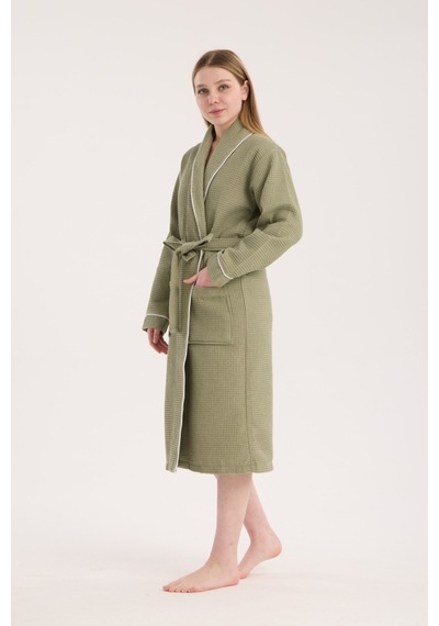 Unisex Soho Pike Bornoz - Yeşil
