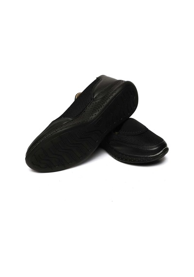 Bestello Bağcıksız Poli Taban Comfort 018-f218-24k Kadın Ayakkabı Siyah