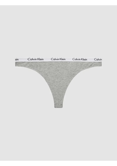Kadın Calvin Klein İmzalı Elastik Bantlı Gri Külot 0000d1617e 020