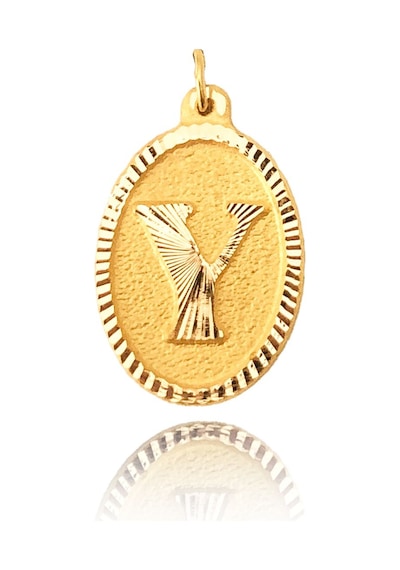 0.25 Gram 14 Ayar Altın Y Harf Kolye Ucu