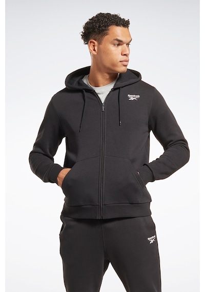Reebok Rı Left Chest Logo Siyah Erkek Eşofman Üstü 000000000101474943