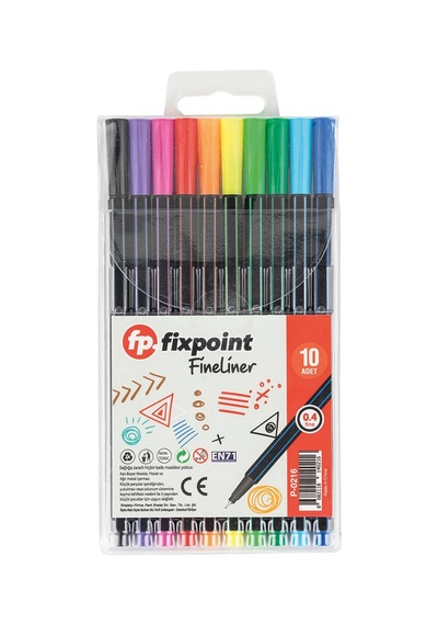 Fineliner Kalem 10'lu