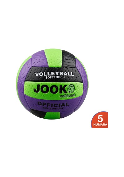 Jook Jooko Voleybol Topu 3 Astar Voleybol Topubsf-012 Çok Renkli Renli