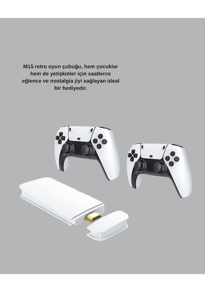 2 Kollu Kablosuz 4k Tv Uyumlu Klasik Oyun Konsolu Najmaddin