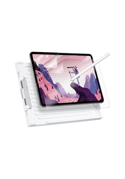 Samsung Galaxy Tab S9 Fe Plus 12.4 Inç Uyumlu Ekran Koruyucu Kağıt Hissli Nano Kırılmaz