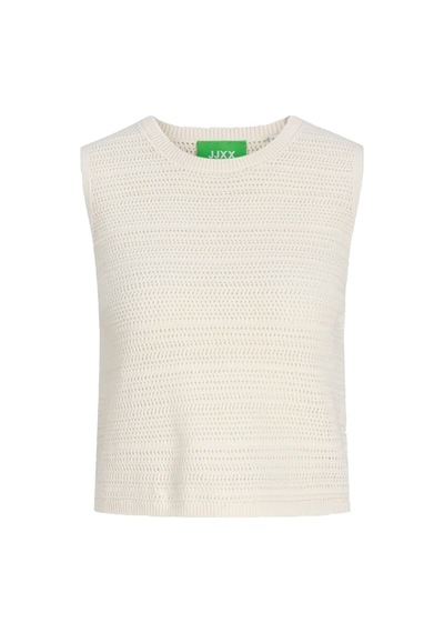 Jack & Jones Jxzusannah Kadın Top Knit Krem