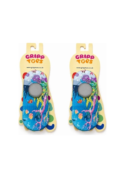Gripptoes Kaymaz Damla Tabanlı Deniz&havuz Çorabı X1 Çok Renkli