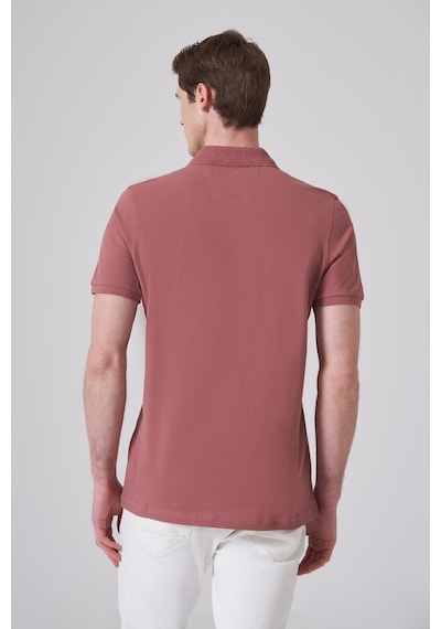 Morven Erkek Gül Basic Polo Yaka Dynamic Fit T-shirt 26yc018007154 Gül Gülkurusu