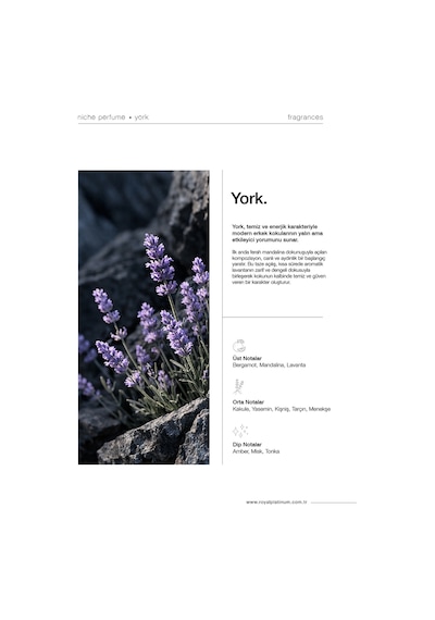 York 100 Ml Nıche Parfüm Aromatik