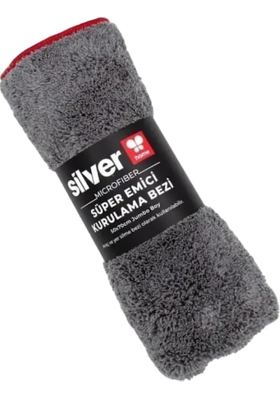 4 Adet Araç Kurulama Havlusu Silver Home 50x70