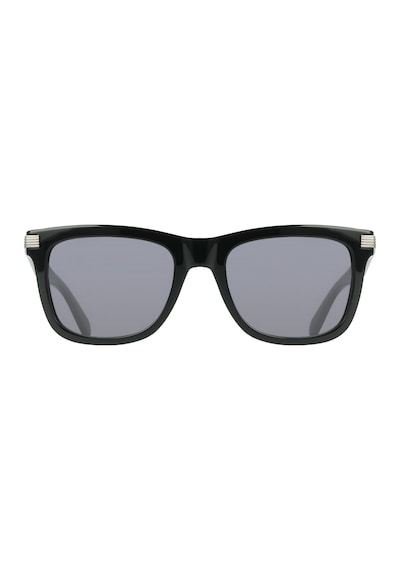 Salvatore Ferragamo Sf 2088s 001 55 Unisex Dikdörtgen Siyah Kemik Güneş Gözlüğü Siyah