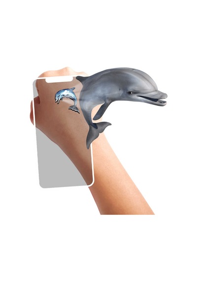 Holotoyz Tattoo Super Sea Creatures Ar Uyumlu Geçici Dövme