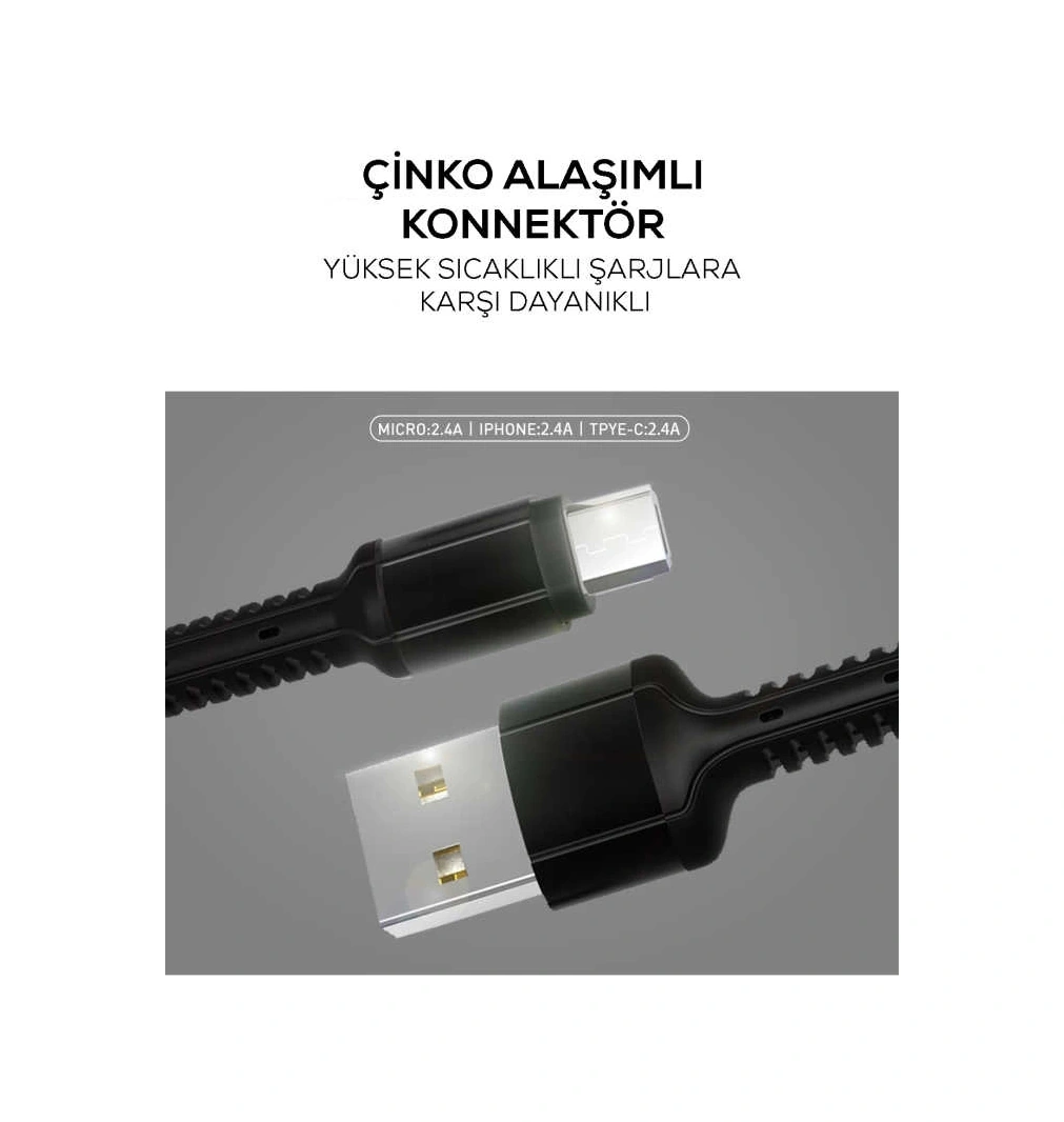 Zore Ls63 Micro Usb Kablo