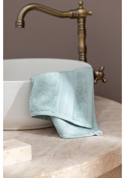 Madame Coco Martha 2'li Tencel Pamuklu El Havlusu - Mint Yeşili - 30x45 Cm 8684427123362 Yeşil