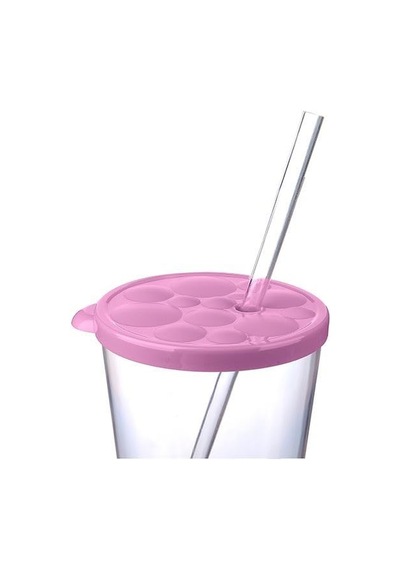 Limonlu Milkshake Baloncuklu Bardak, 700 Ml Kapasite Çok Renkli