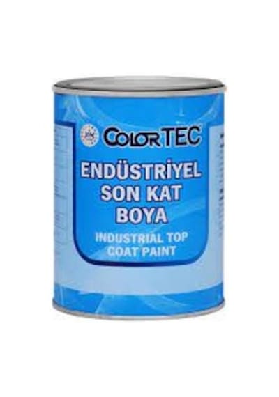 Color Tec Endüstriyel Son Kat Boya Türk Traktör Kırmızı 0.75 Lt
