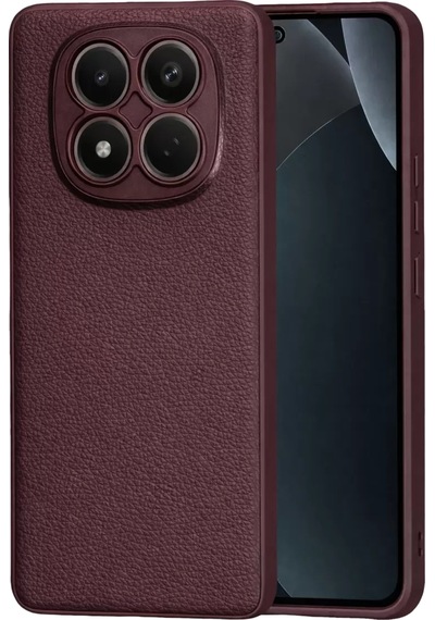 Mey İthalat Redmi Note 15 Pro 4g Thermax Silikon Kılıf - Bordo