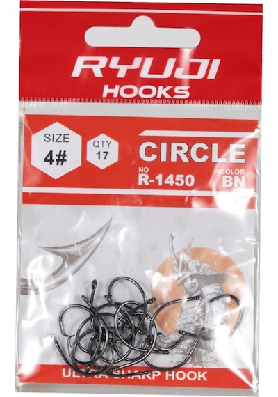 Ryuji R-1450 Circle Black Nickel İğne İğne No : 2-0