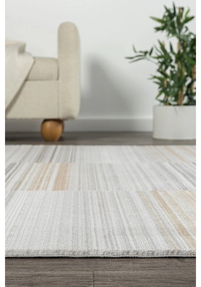 Salon Halısı A0730e Bej 160x230 Çok Renkli