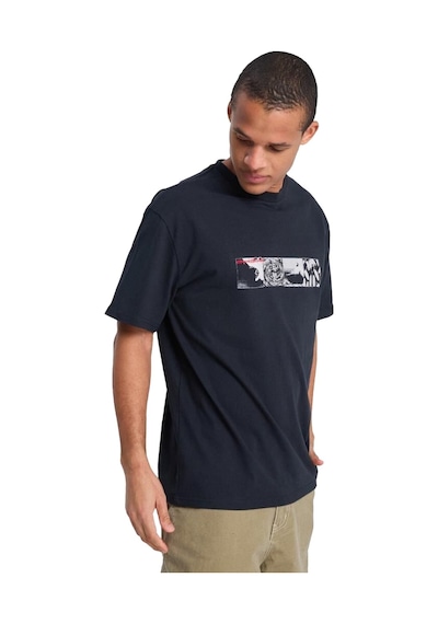 Quiksilver Mercury Vortex Erkek Tişört Antrasit