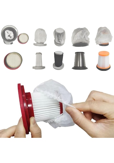 Arzum Ar 4087 Gırgır 2'si 1 Arada Dikey Elektrikli Süpürge Filtre Koruyucu 12 Adet