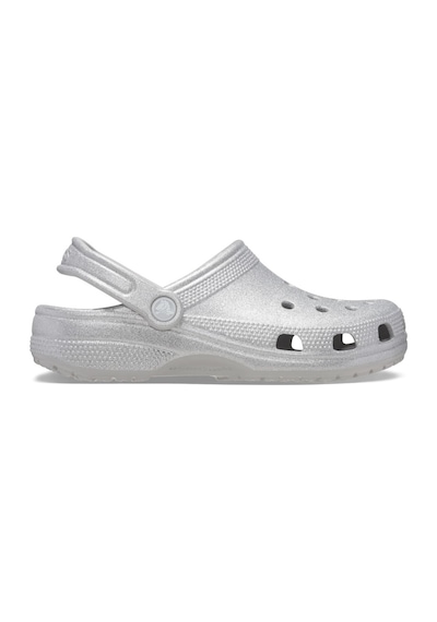 Crocs Classic Glitter Clog Unisex Gri Terlik Gri