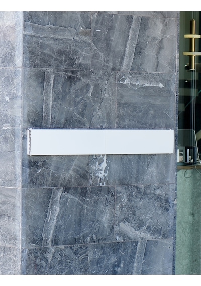 Design Kurutmalık Çamaşır Askısı Beyaz-100cm - Duvara Monte, Katlanabilir Çamaşırlık - Beyaz