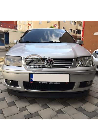 Volkswagen Polo Mk3 1994-2003 6n Uyumlu H Lip Esnek Ön Lip 2 Parça Karlık Ön Ek Tampon Altı Dill