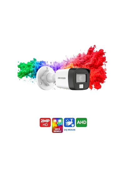 Turbo Hd Gece Renkli Kamera Ds-2ce16d0t-exlpf 2mp