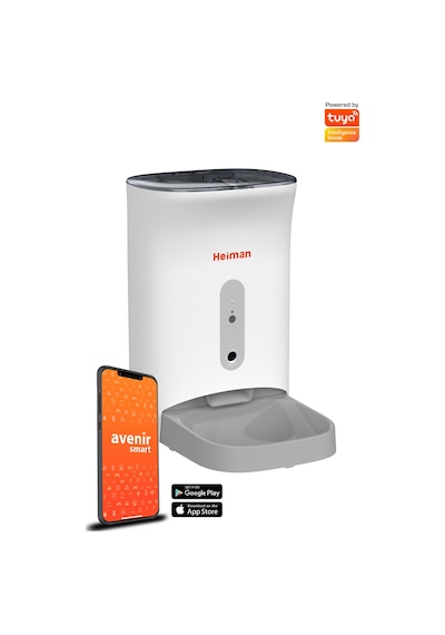 Heiman Wifi Kameralı ve Ses Kontrollü Akıllı Mama Yem Kabı 4 L